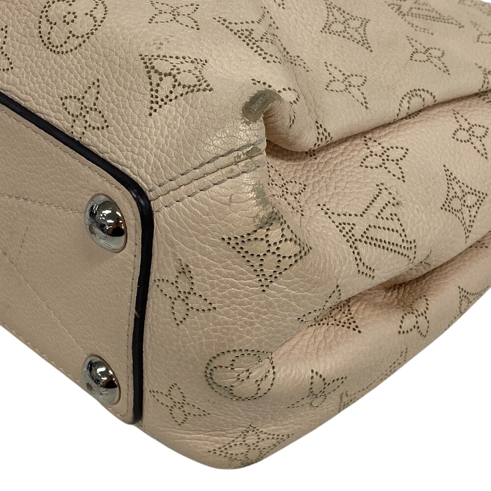 LOUIS VUITTON Handbag Mahina cream Mahina BabyloneChainBB Women