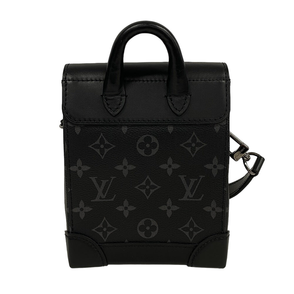 LOUIS VUITTON Shoulder Bag Monogram Eclipse black Monogram Eclipse Nano Steamer