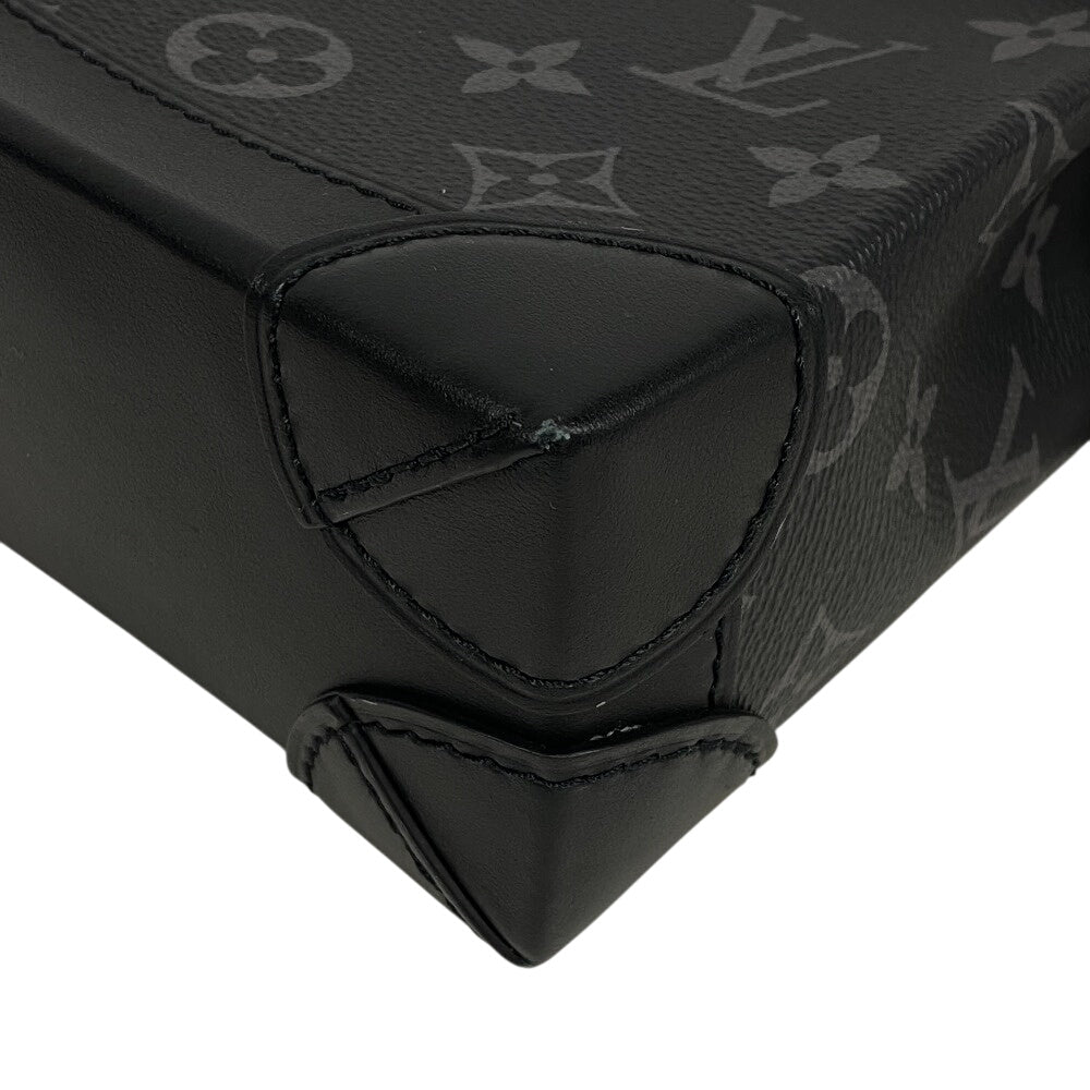 LOUIS VUITTON Shoulder Bag Monogram Eclipse black Monogram Eclipse Nano Steamer