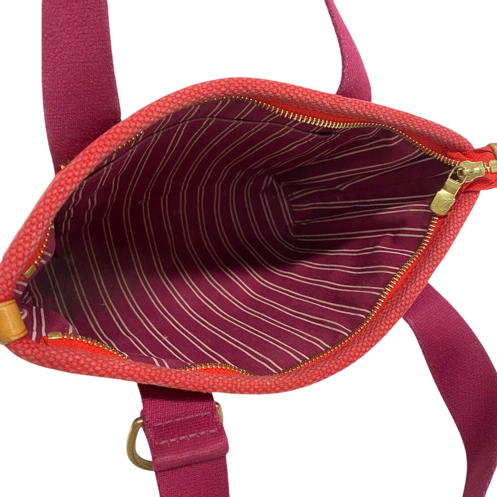 LOUIS VUITTON Handbag M40037 canvas Red With logo Antigua Kava PM Women