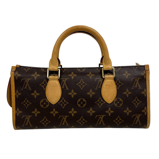 LOUIS VUITTON Handbag M40009 leather Brown Monogram Popan cool Women