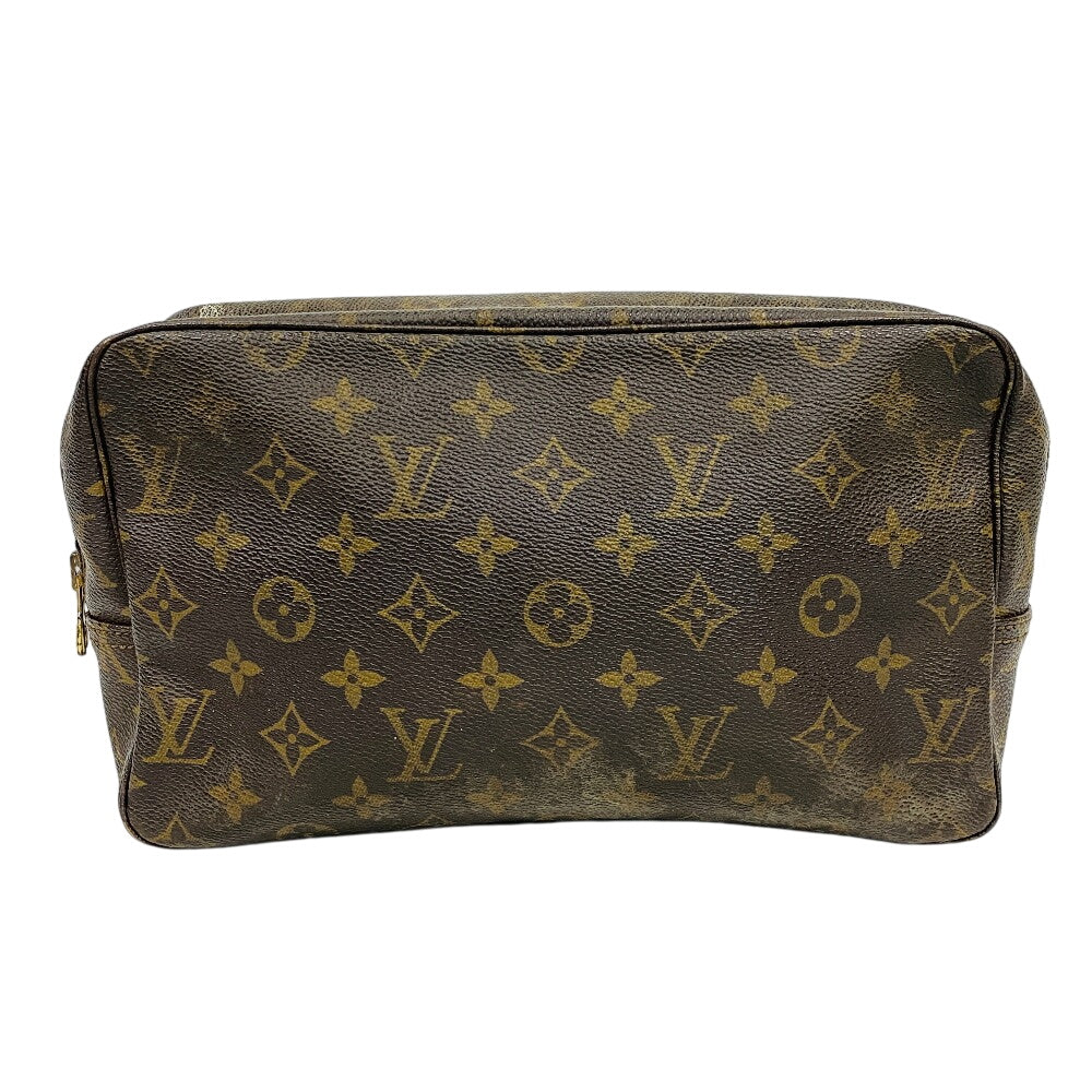 LOUIS VUITTON business bag leather Brown Monogram Truth Cracking Ty 28 unisex(Unisex)