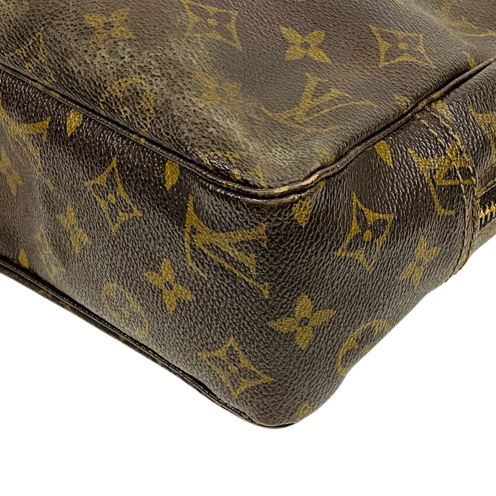 LOUIS VUITTON business bag leather Brown Monogram Truth Cracking Ty 28 unisex(Unisex)