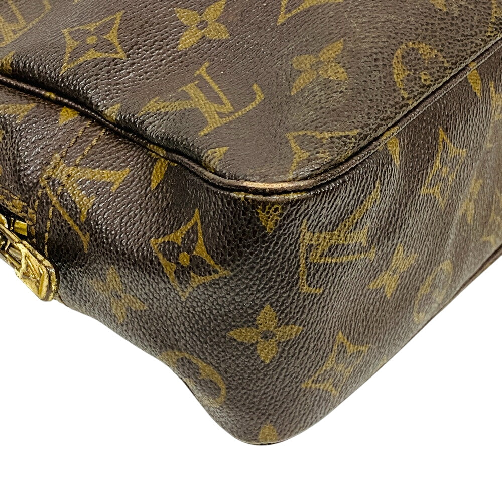 LOUIS VUITTON business bag leather Brown Monogram Truth Cracking Ty 28 unisex(Unisex)