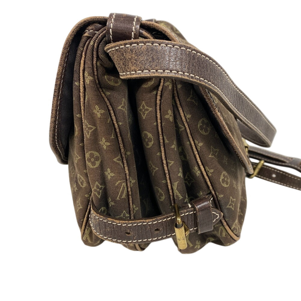 LOUIS VUITTON Shoulder Bag canvas Brown Monogram mini Lansaumur 30 Women