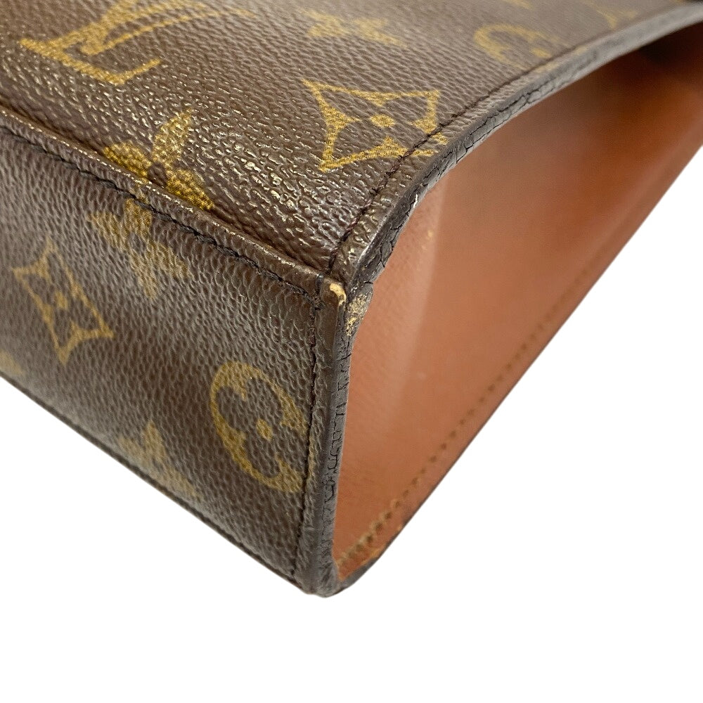 LOUIS VUITTON Handbag Monogram Brown Monogram Malesherbes Women