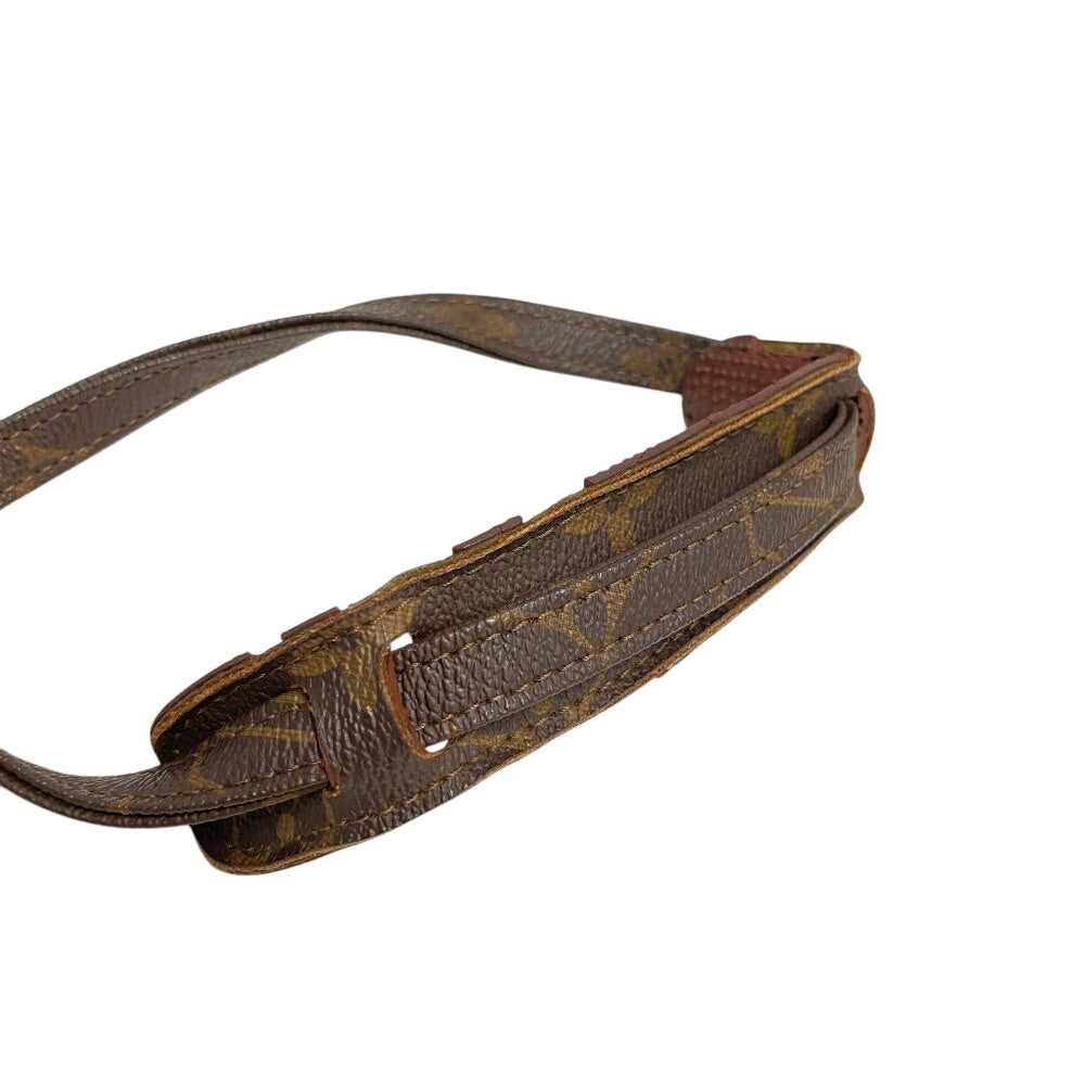 LOUIS VUITTON Shoulder Bag leather Brown Monogram Danube Women