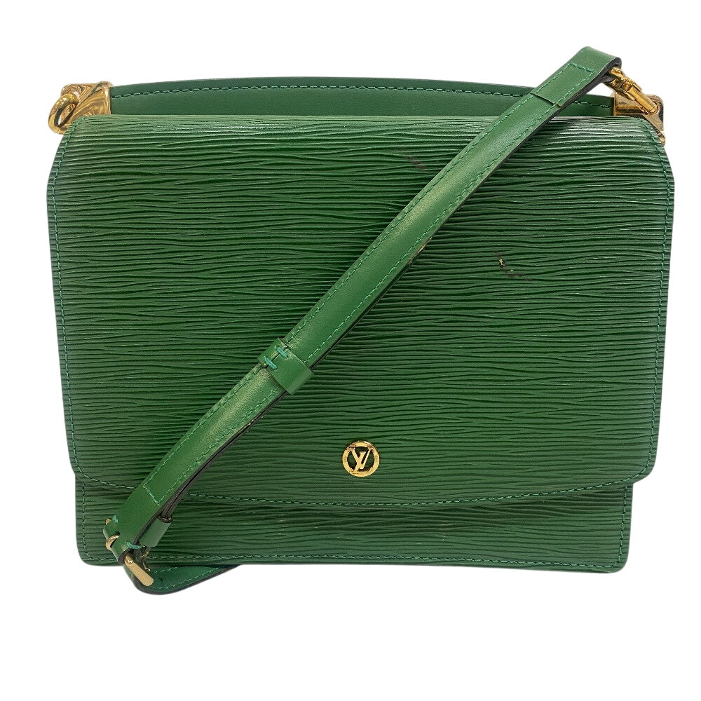 LOUIS VUITTON Shoulder Bag Epi green Epi Grenel Women