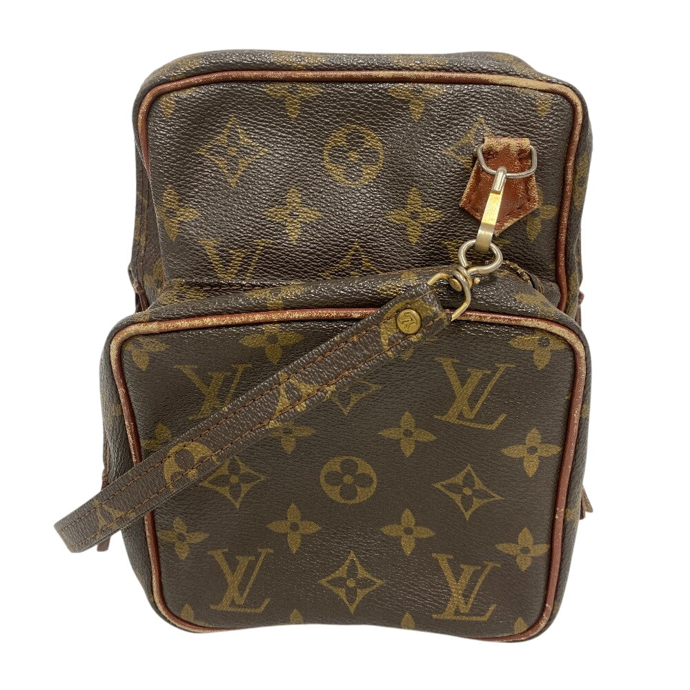 LOUIS VUITTON Shoulder Bag leather Brown Monogram Mini Amazone Women(Unisex)