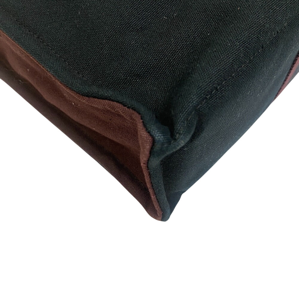HERMES Tote Bag Cotton canvas wine-red Tote Bag By color Fool ToeMM Women(Unisex)