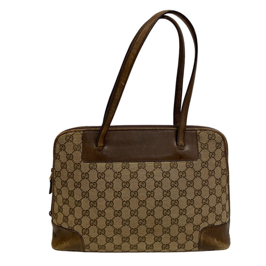 GUCCI Handbag 002.1122 GG canvas, leather beige Shoulder Bag GG canvas Women