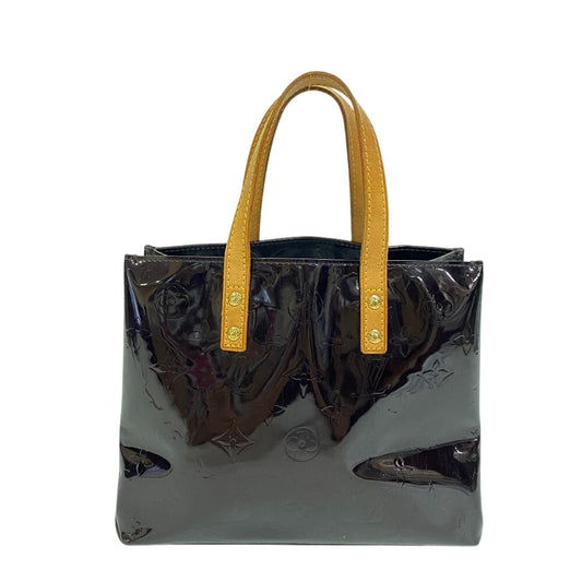 LOUIS VUITTON Tote Bag Patent leather Amarrant Vernis Lead PM Women