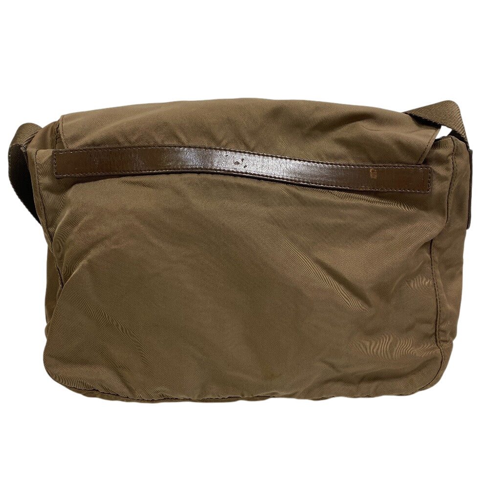 PRADA Shoulder Bag Nylon khaki Vera Messenger bag mens