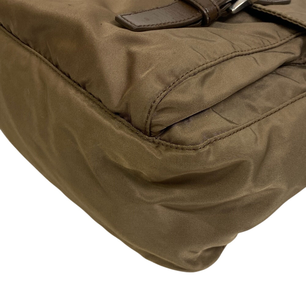 PRADA Shoulder Bag Nylon khaki Vera Messenger bag mens