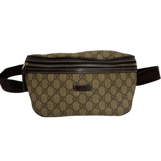 GUCCI Sling bag 233268 canvas Brown GG stream