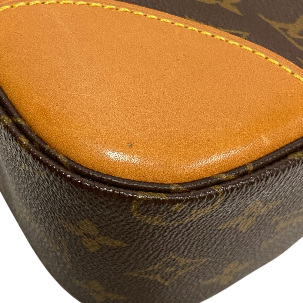 LOUIS VUITTON Shoulder Bag leather Brown Monogram Boulogne 30