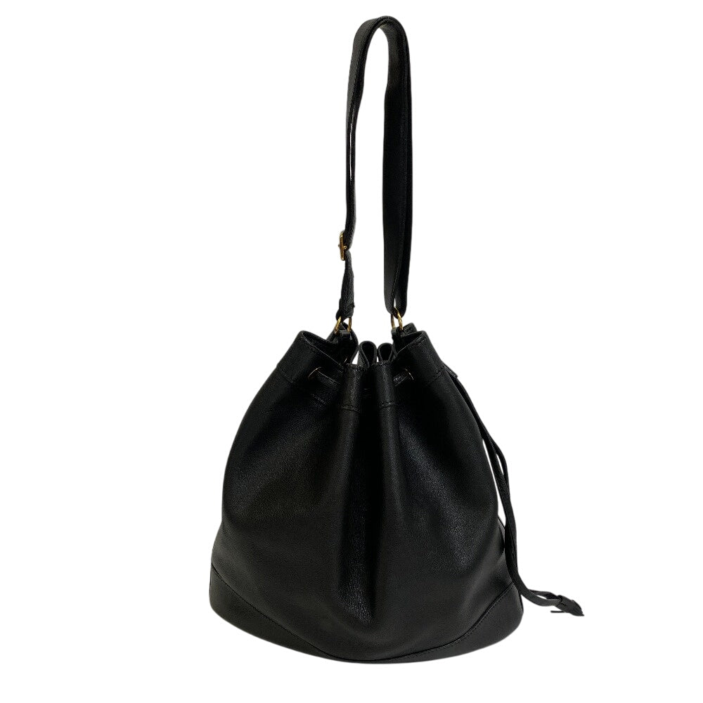 HERMES Shoulder Bag leather black market