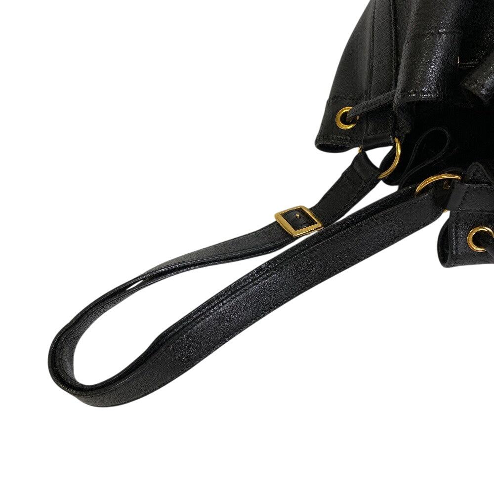 HERMES Shoulder Bag leather black market