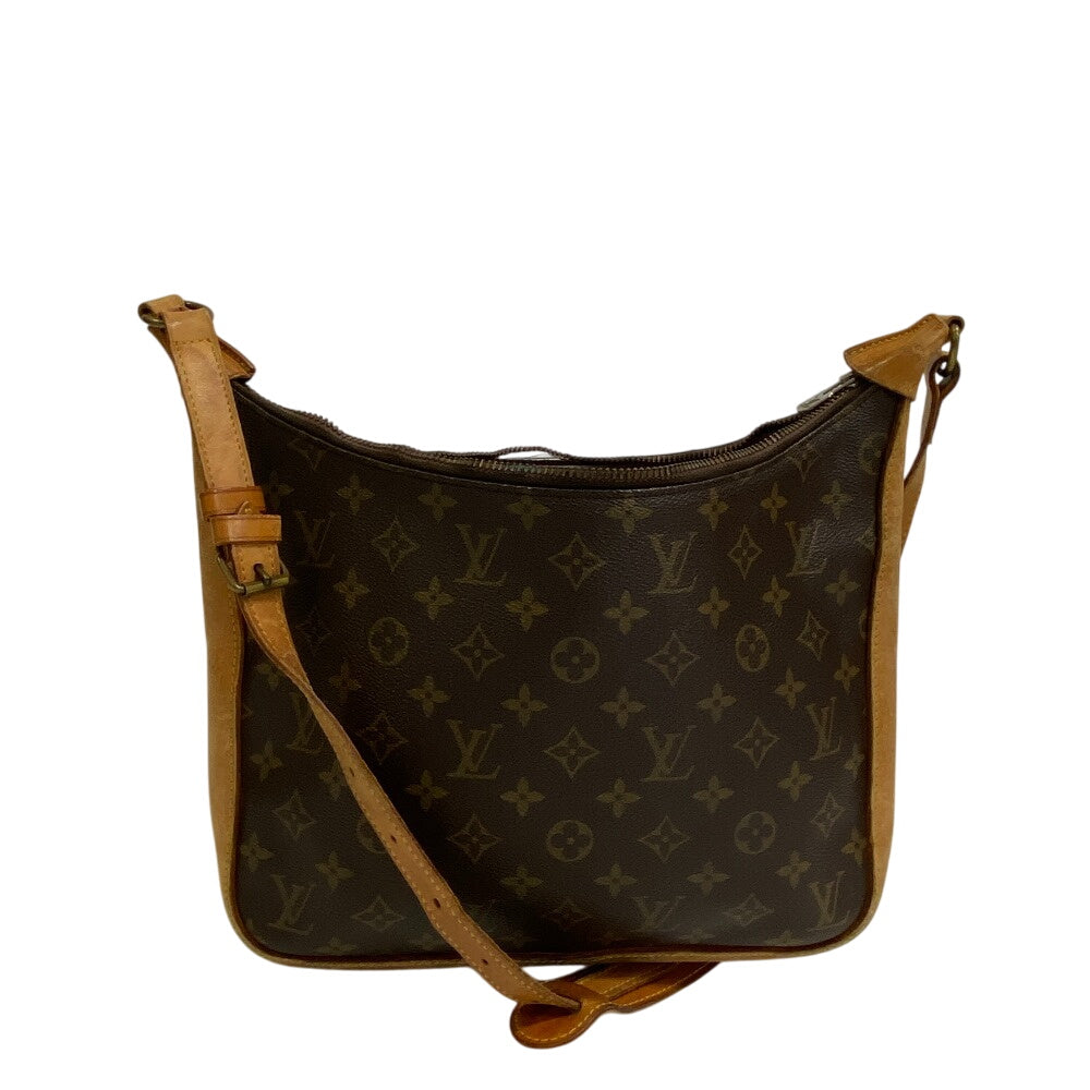 LOUIS VUITTON Shoulder Bag leather Brown Monogram Old Boulogne