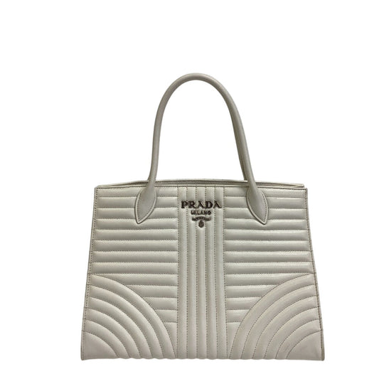 PRADA Handbag 1BA165 leather white Diagram