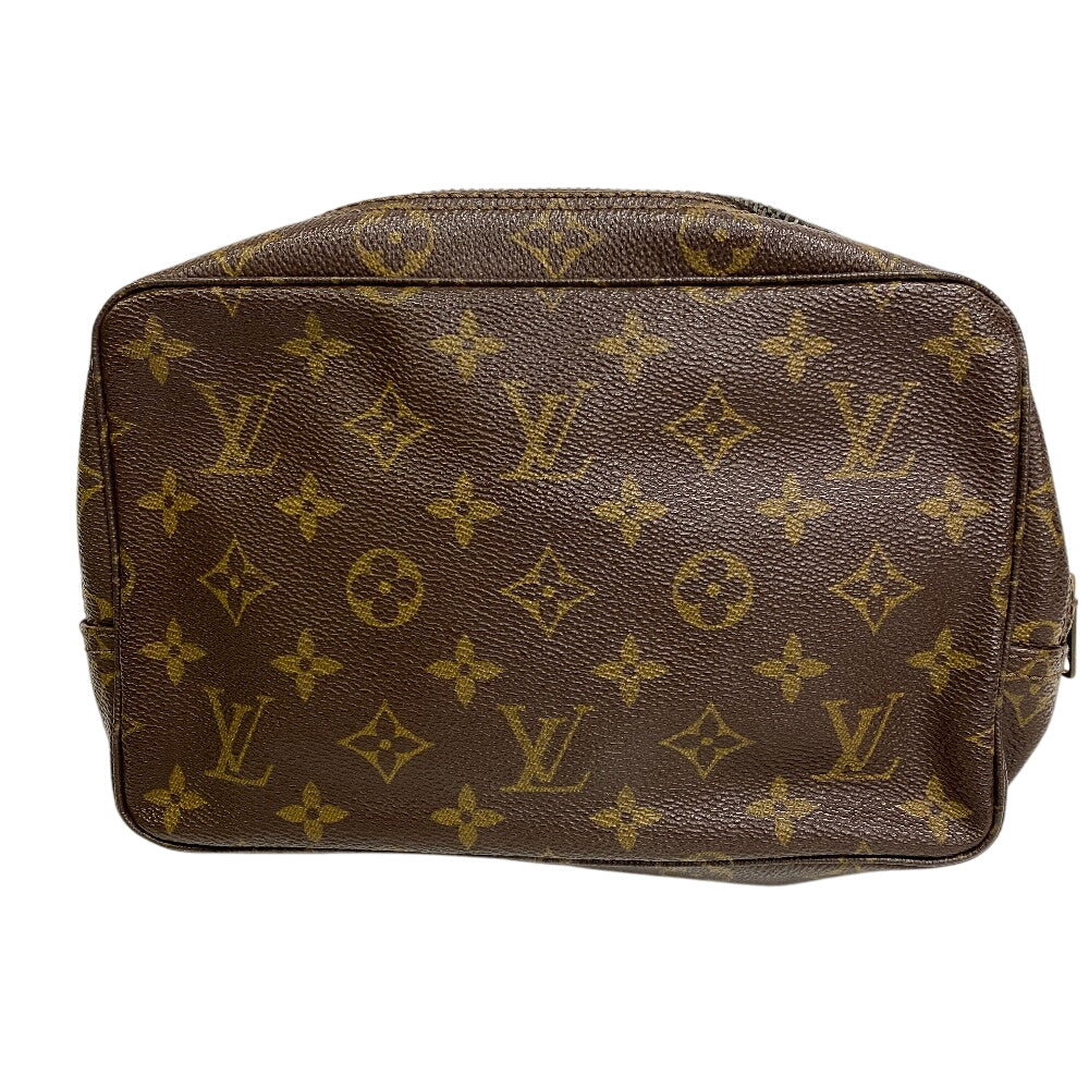 LOUIS VUITTON Clutch bag leather Brown Monogram Truth Cracking T 23