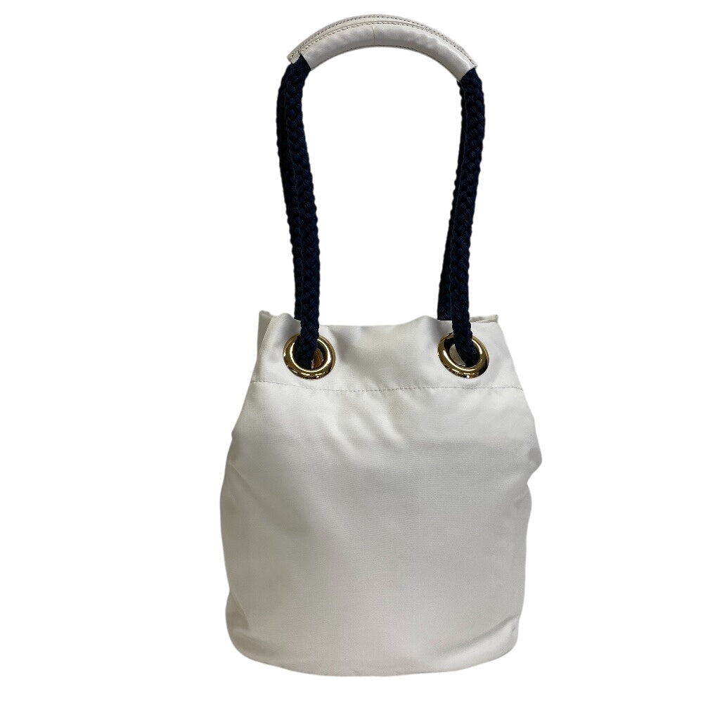 PRADA Handbag Nylon white Mariner Mall