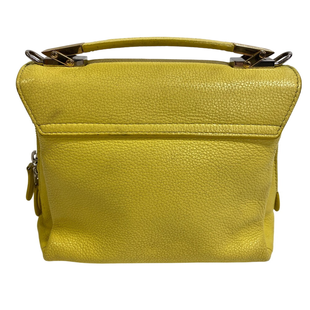 BALENCIAGA Handbag leather yellow