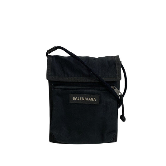 BALENCIAGA Shoulder Bag 532298 Nylon black Explorer