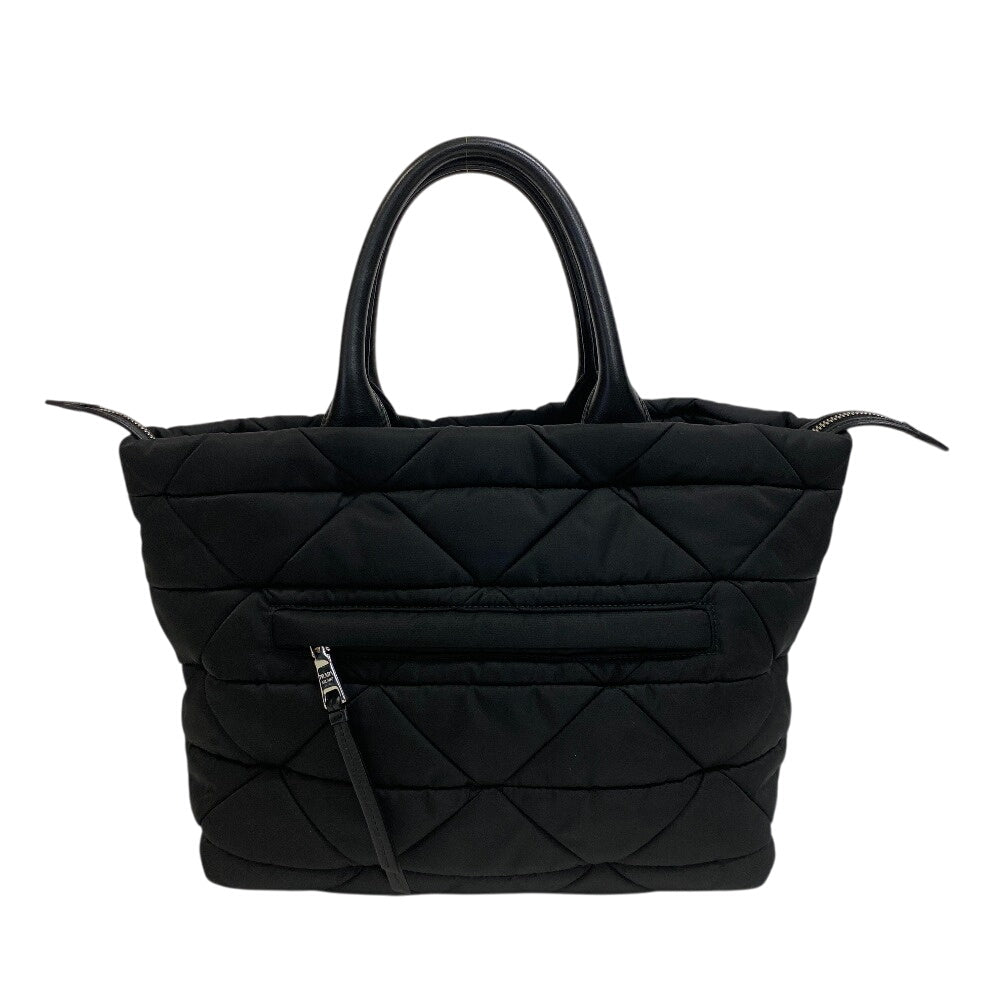 PRADA Handbag 1BG435 Nylon black Re-Nylon Padded Tote Bag