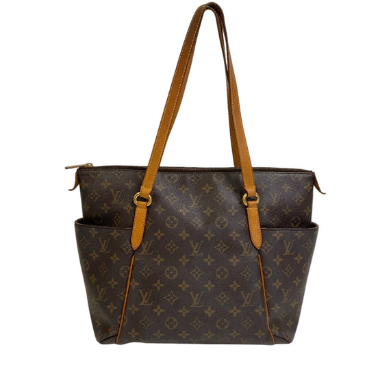 LOUIS VUITTON Tote Bag Monogram Brown Monogram Totally MM