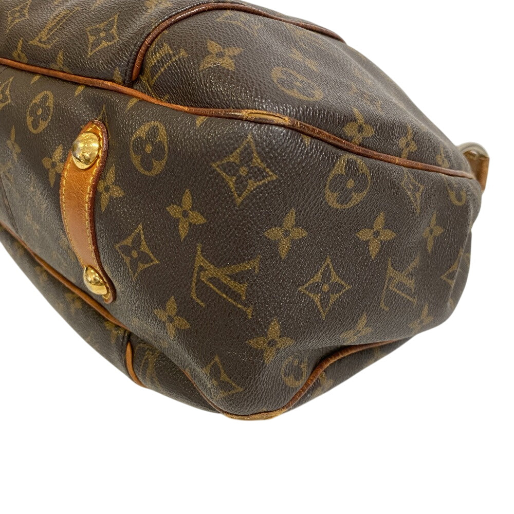 LOUIS VUITTON Shoulder Bag leather Brown Monogram Garriella PM
