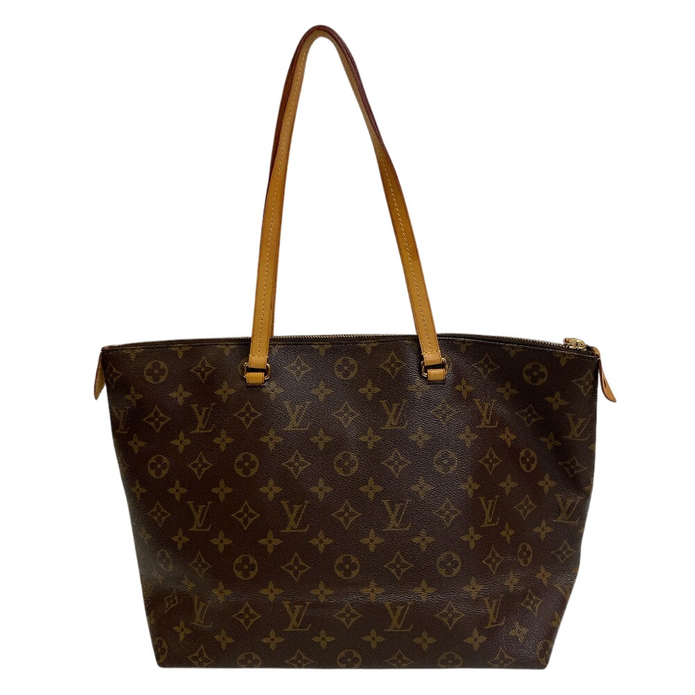  LOUIS VUITTON Tote Bag leather Brown Monogram Jena MM