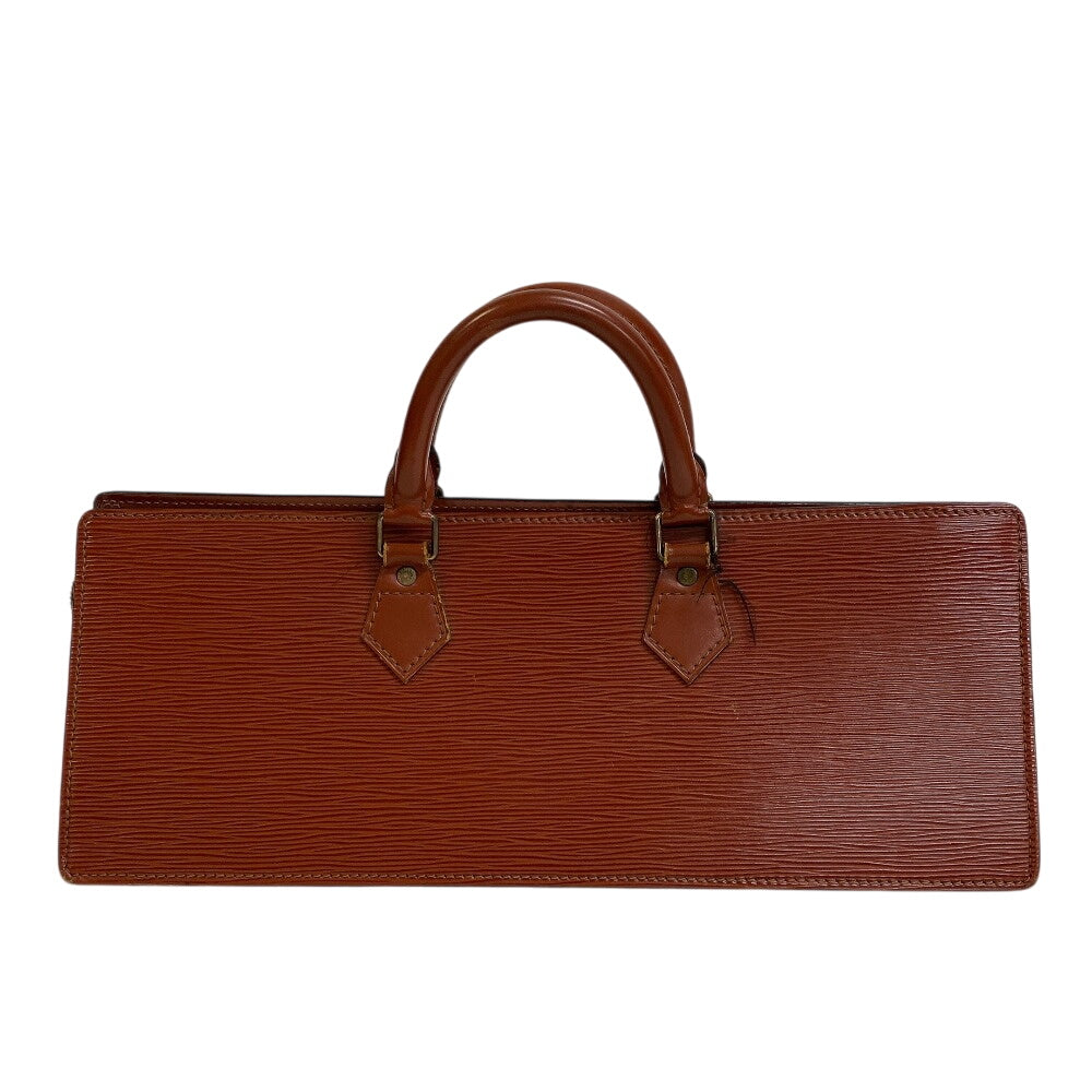 LOUIS VUITTON Handbag Epi Leather Brown Epi Sac tri-angle