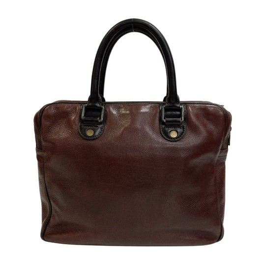 LOUIS VUITTON Tote Bag Utah, Leather Brown Utah Eron