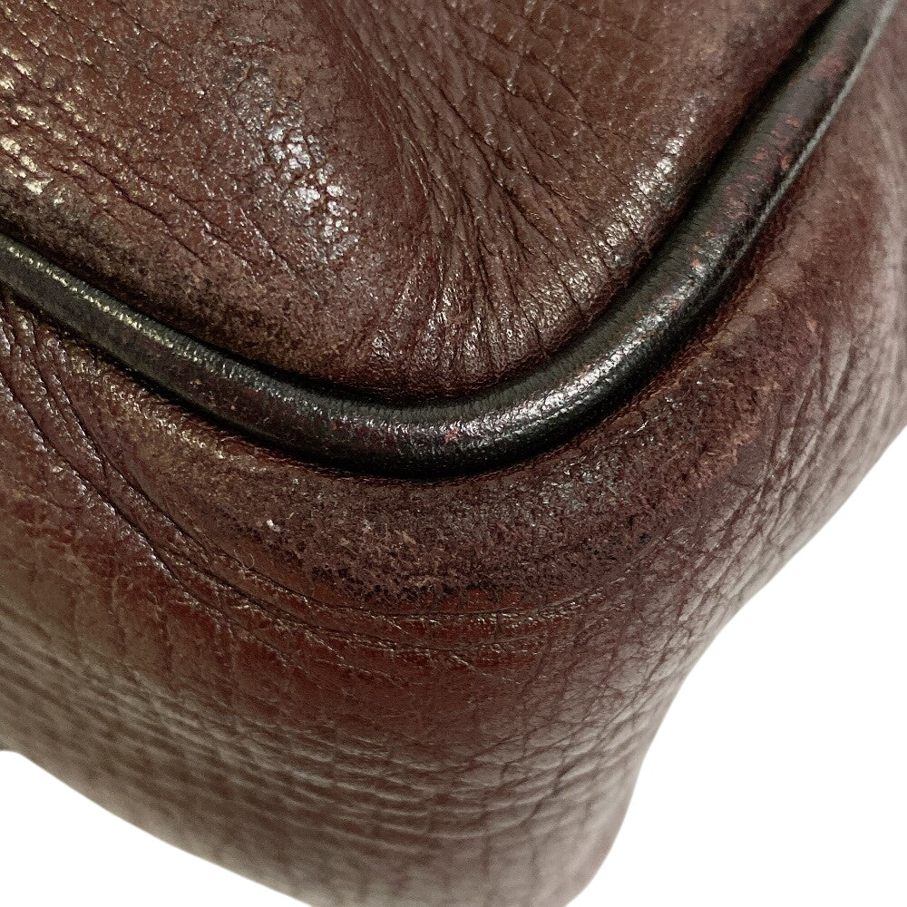  LOUIS VUITTON Tote Bag Utah, Leather Brown Utah Eron