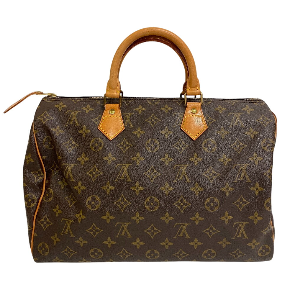 LOUIS VUITTON Boston Duffel bag leather Brown Monogram