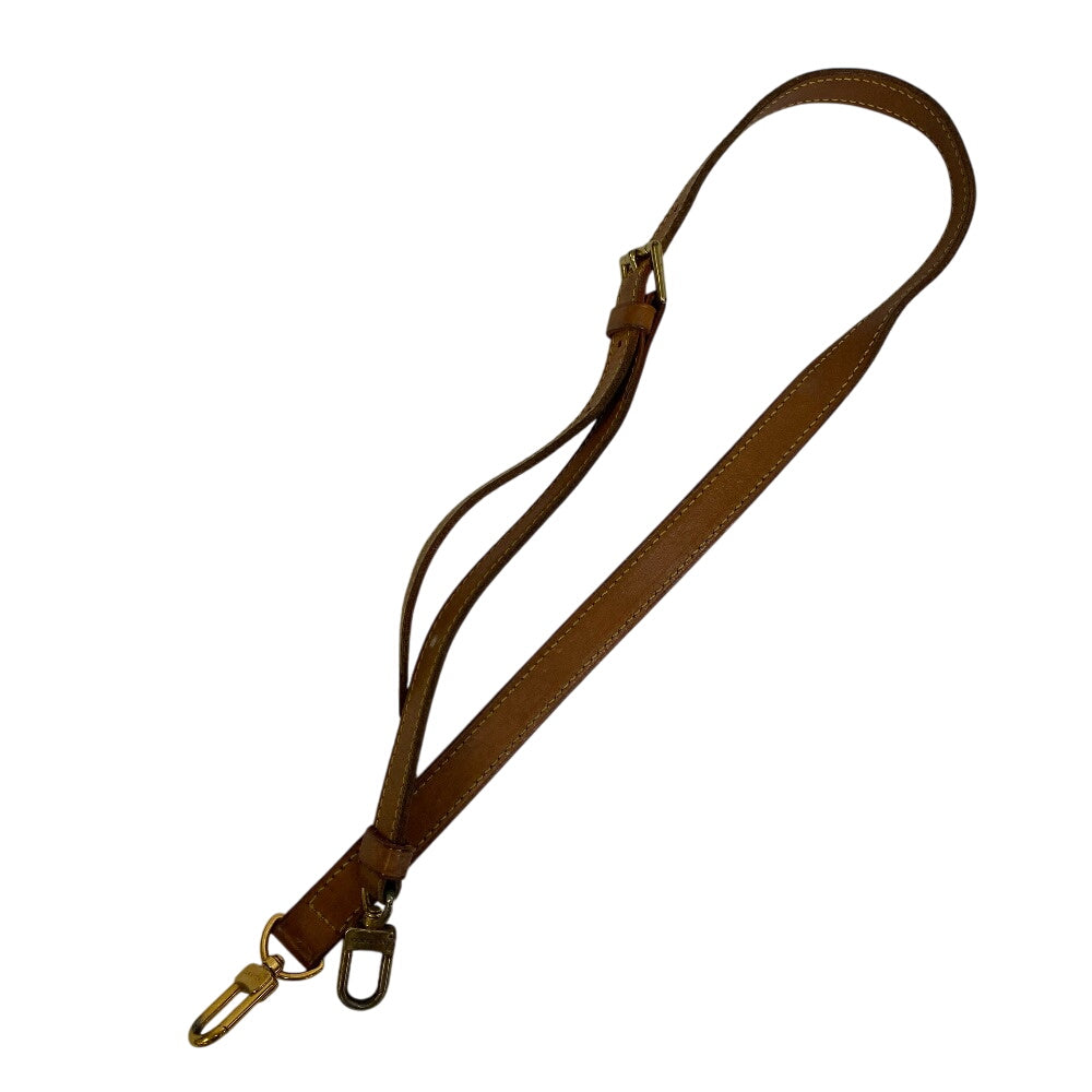LOUIS VUITTON Shoulder strap Nume leather Brown