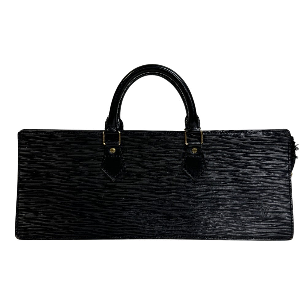 LOUIS VUITTON Handbag Epi Leather black Epi Sac Triangle
