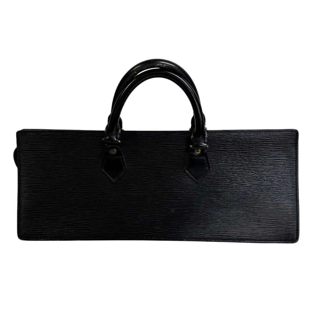 LOUIS VUITTON Handbag Epi Leather black Epi Sac Triangle
