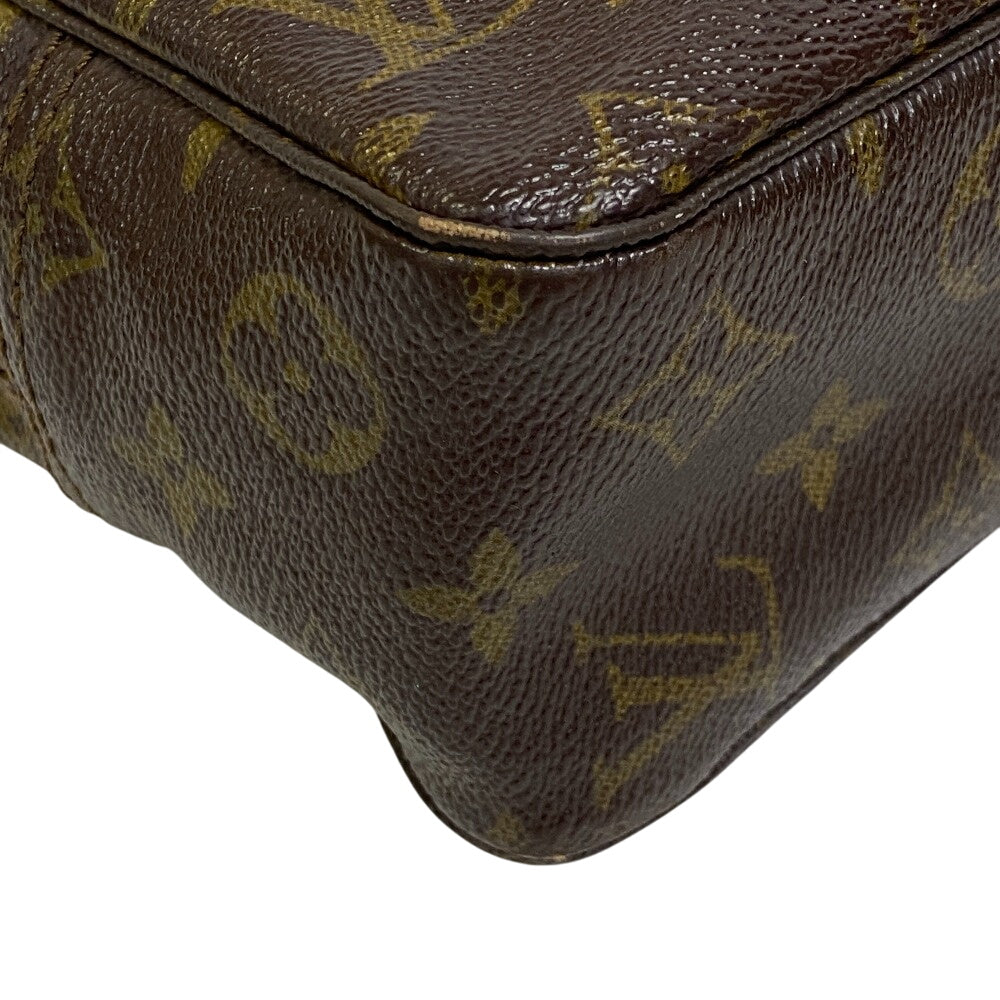 LOUIS VUITTON business bag leather Brown Monogram Truth Cracking Ty 28