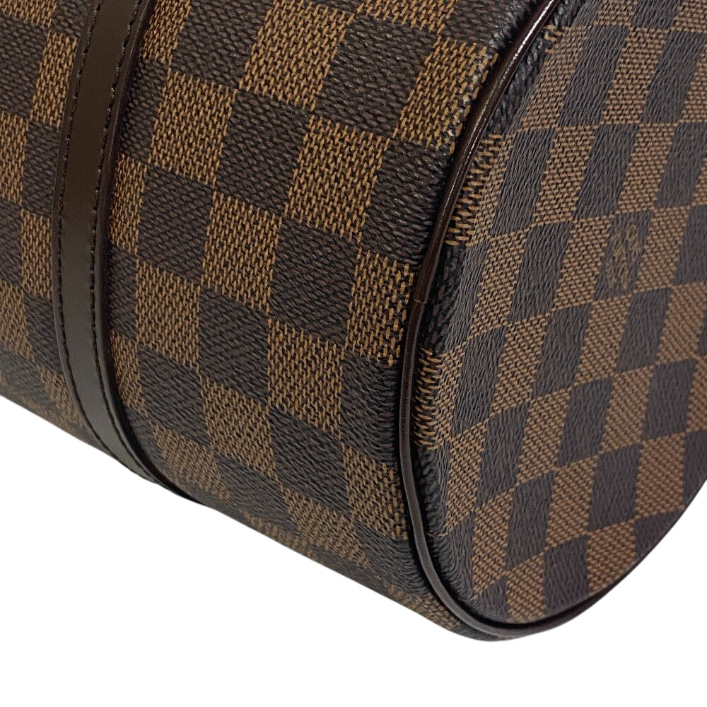 LOUIS VUITTON Handbag Damier canvas, leather Brown Damier Pattern Papillon 30