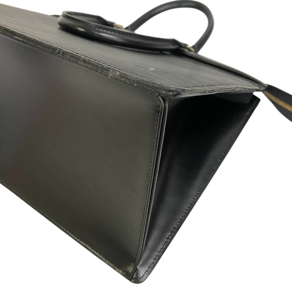 LOUIS VUITTON Handbag Epi black Epi Riviera