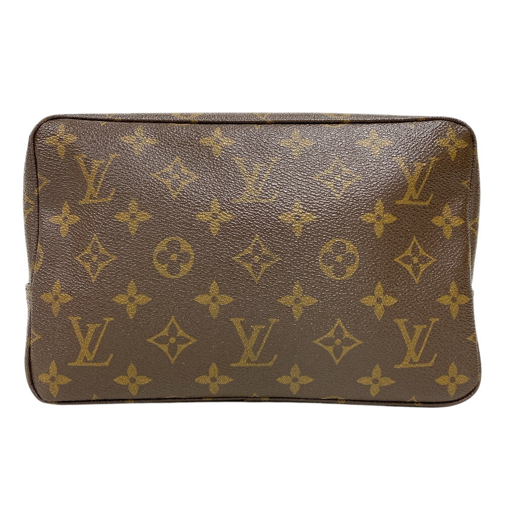  LOUIS VUITTON business bag leather Brown Monogram Truth Cracking T 23