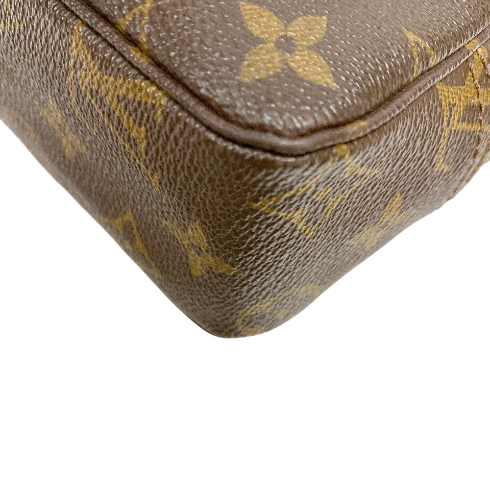  LOUIS VUITTON business bag leather Brown Monogram Truth Cracking T 23