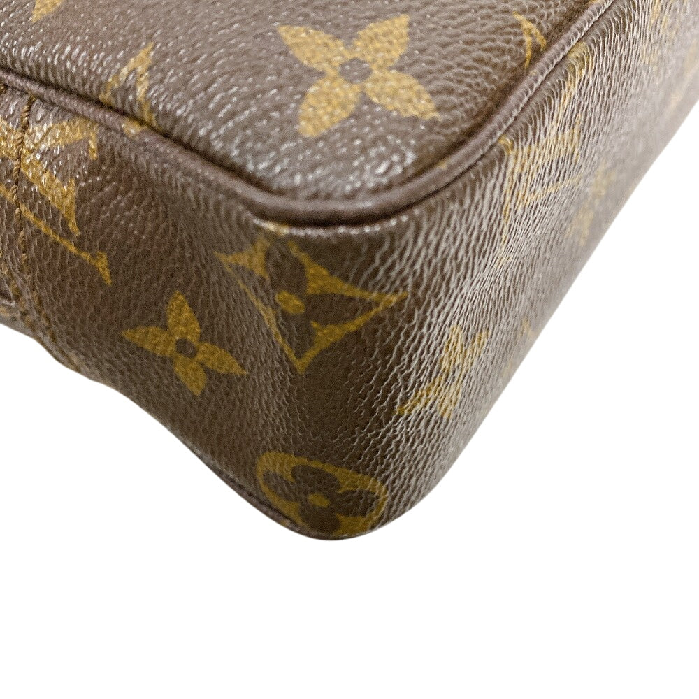  LOUIS VUITTON business bag leather Brown Monogram Truth Cracking T 23
