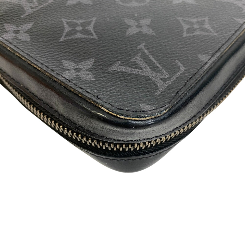  LOUIS VUITTON Clutch bag Monogram Eclipse, canvas black Monogram Eclipse Canvas Zippy XL