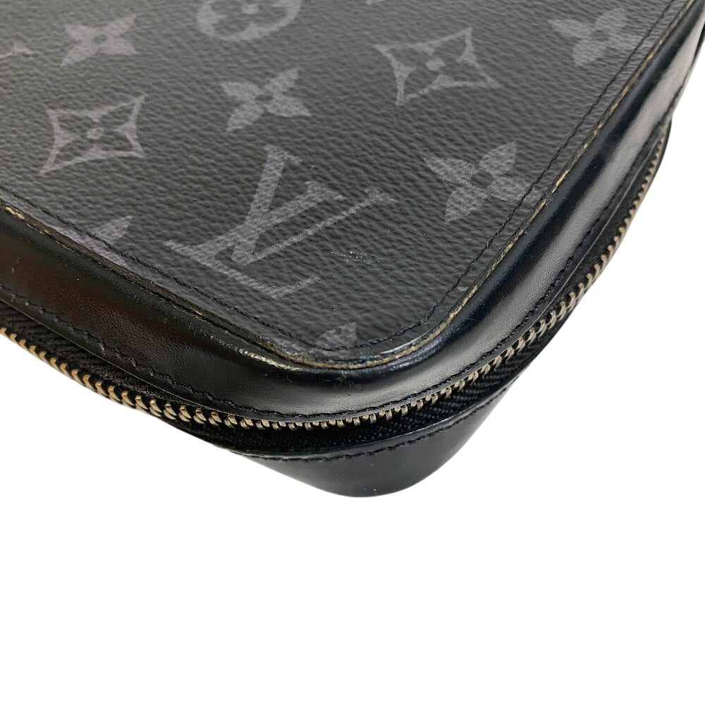  LOUIS VUITTON Clutch bag Monogram Eclipse, canvas black Monogram Eclipse Canvas Zippy XL