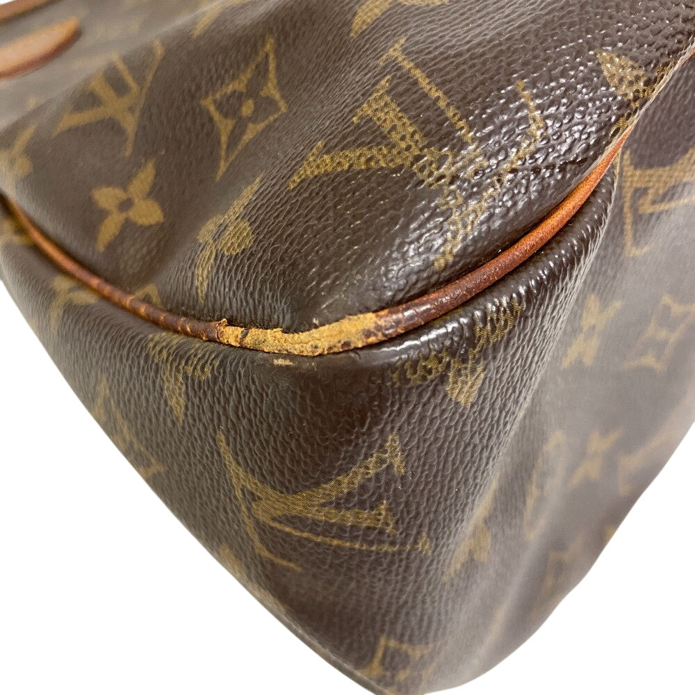 LOUIS VUITTON Tote Bag Monogram, Leather Brown Monogram Batignolles Horizontal