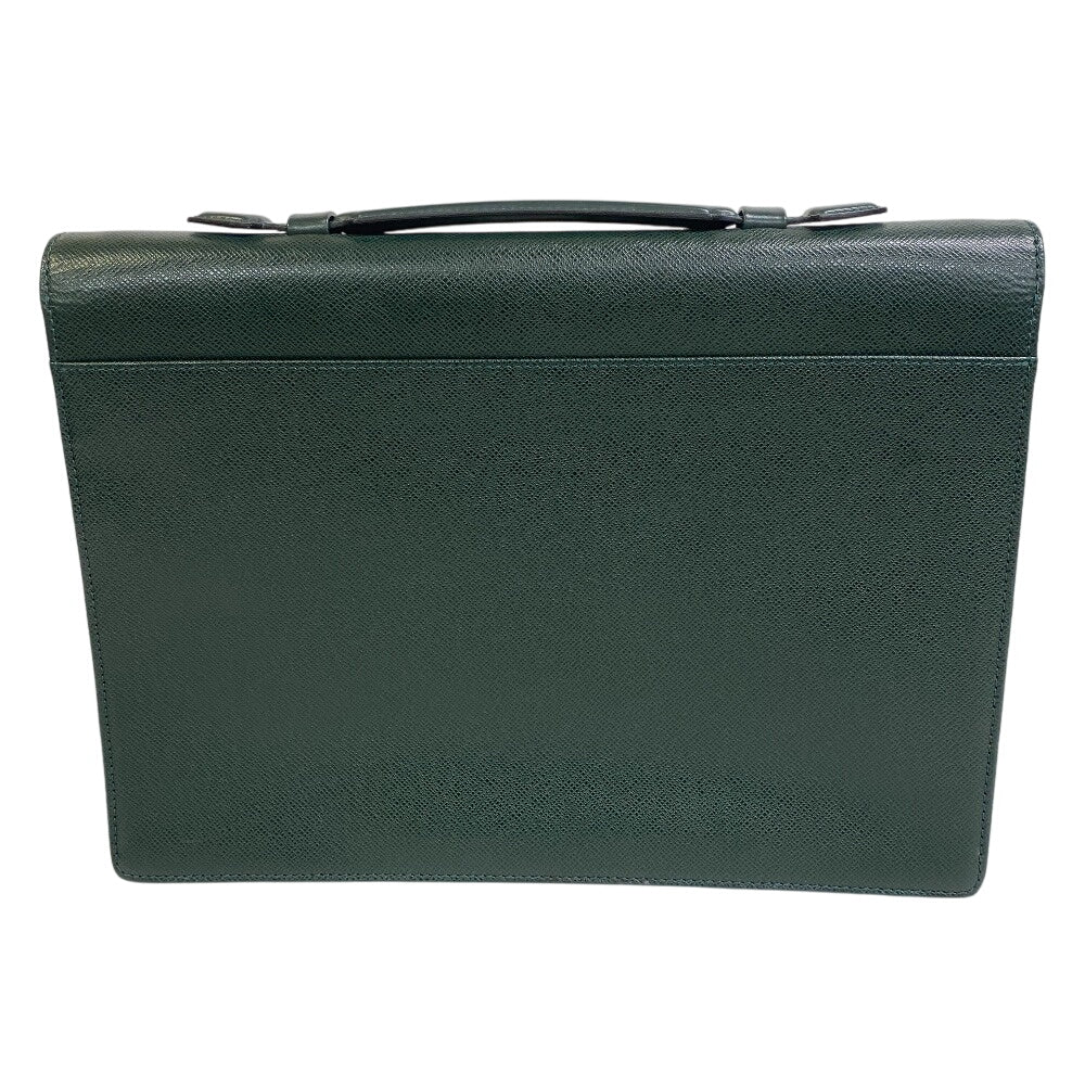 LOUIS VUITTON Business bag leather Epithea Taiga Serviette Clad