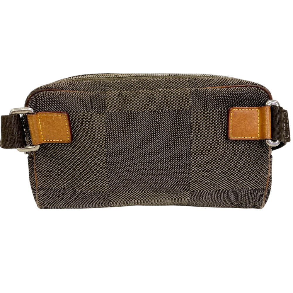 LOUIS VUITTON Sling bag canvas Khaki green Damier Jean Acrobat
